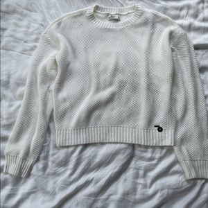 New white Holister sweater